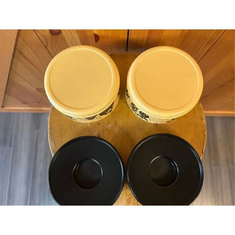 Vintage Tupperware Black Americana Memorabilia African Reggae bowls celebrate (8